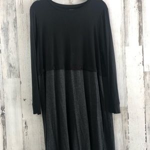 Eileen Fisher Color Block Dress Large